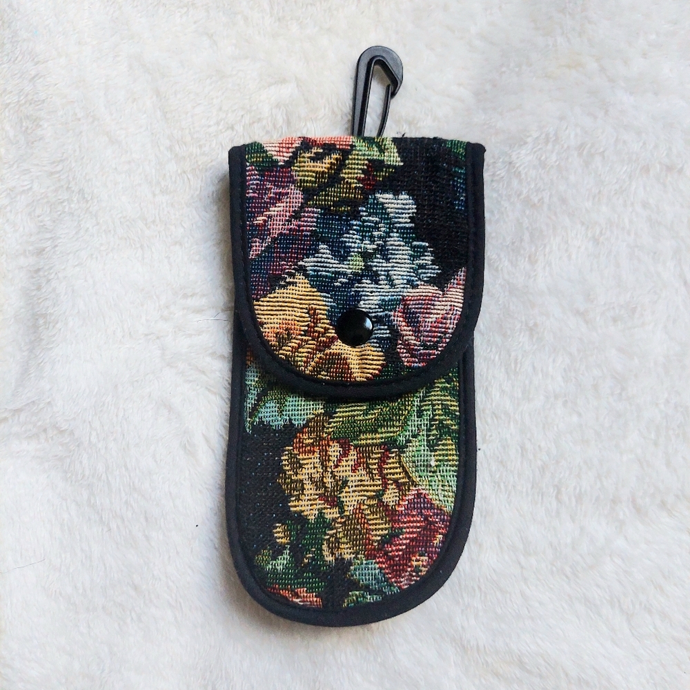 Vintage Floral Tapestry Coinpurse/Cellphone Case